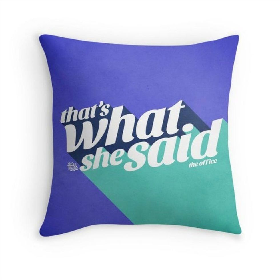 12 Throw Pillows Inspired by Your Fave Netflix Binges - Brit + Co