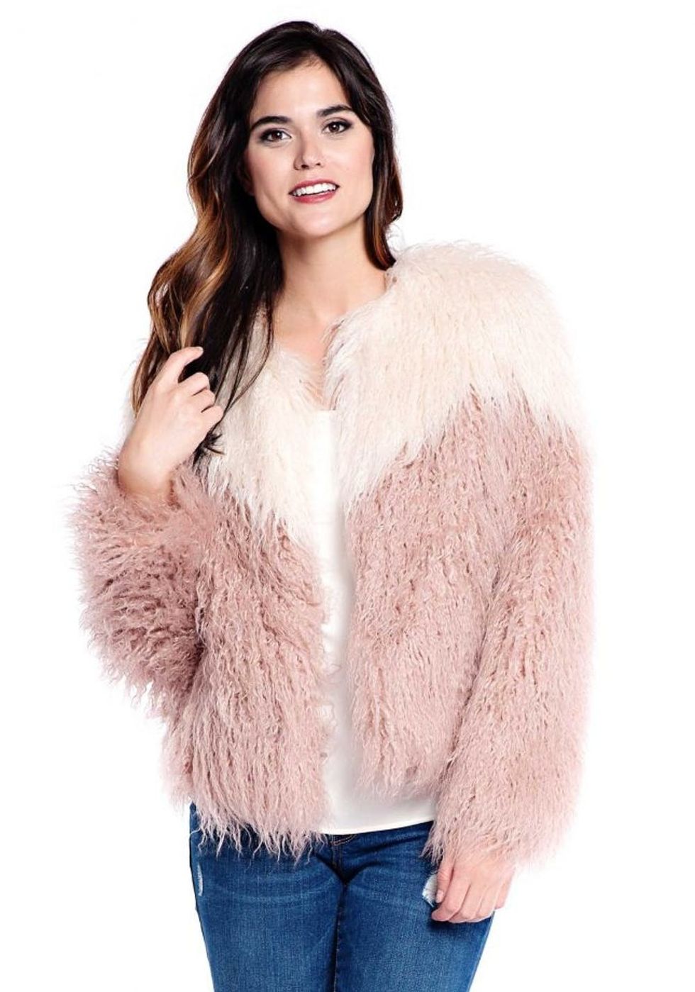 Here’s How to Rock Color-Block Fur, According to Celebs - Brit + Co