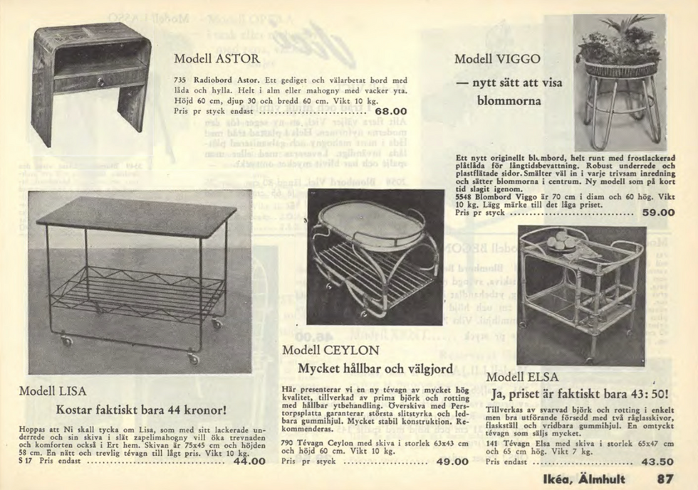 1956 ikea catalog