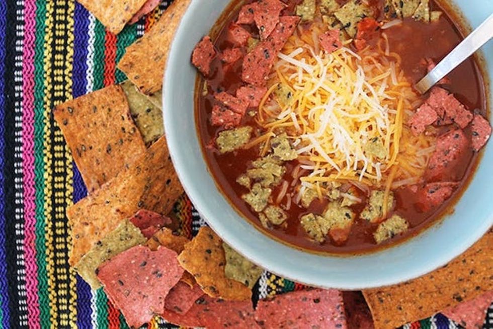 3-Ingredient Tortilla Soup