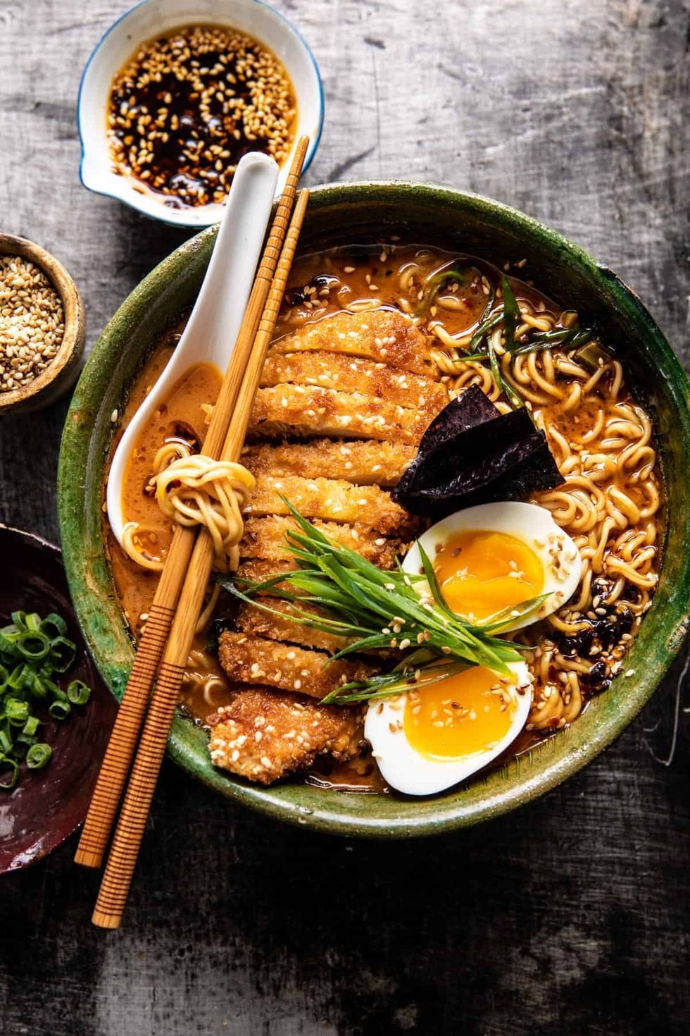 30 Minute Spicy Miso Katsu Ramen