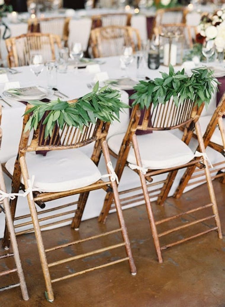 Bamboo Folding Chair / The Chiavari Chair Company