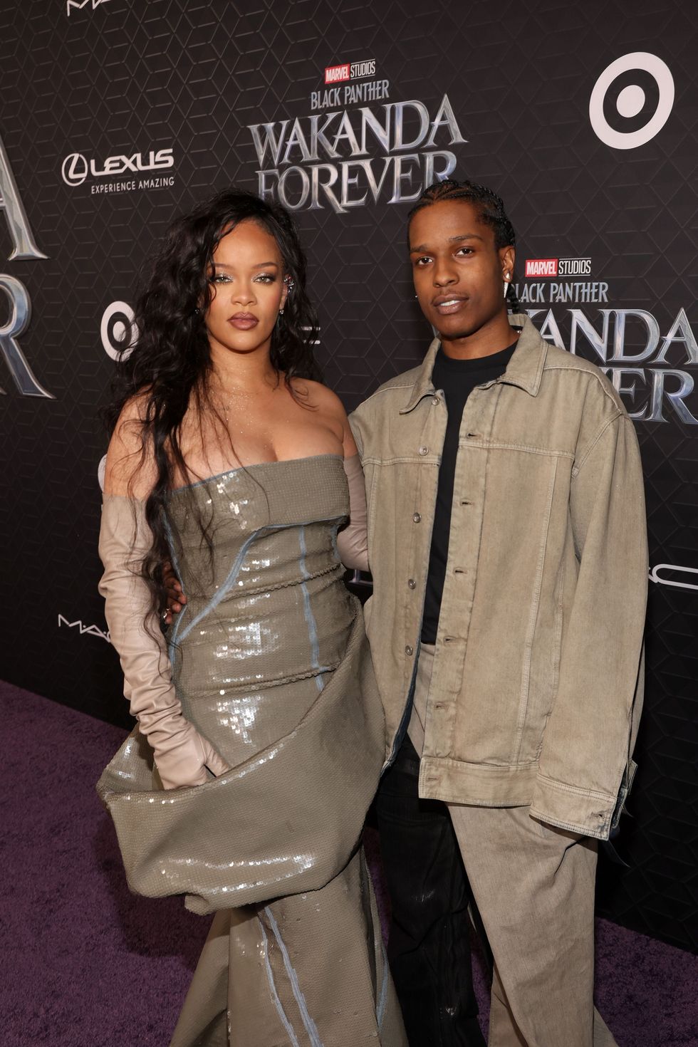 A$AP Rocky and Rihanna