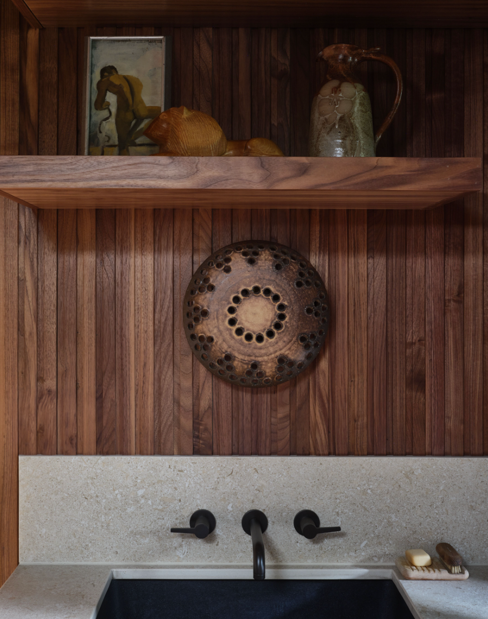 a completely renovated laundry room from the 70s