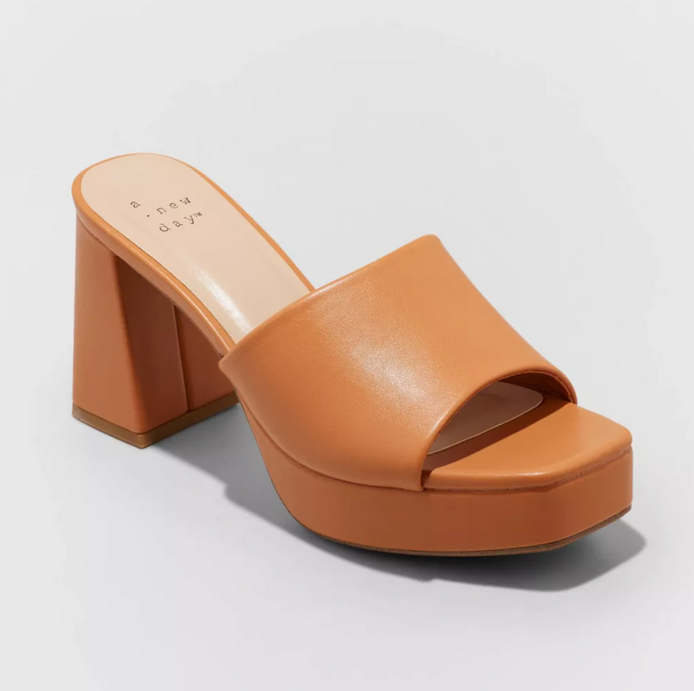 A New Day Kathy Platform Mule Heels