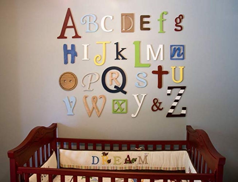 10 Awesome Alphabet-Inspired Nursery Decor Ideas - Brit + Co