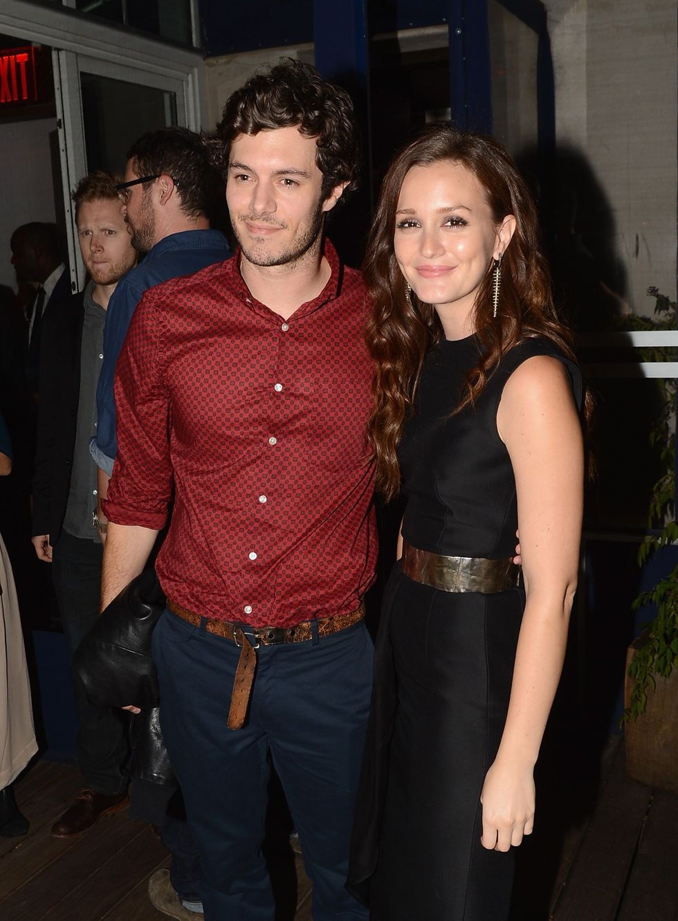 Adam Brody and Leighton Meester