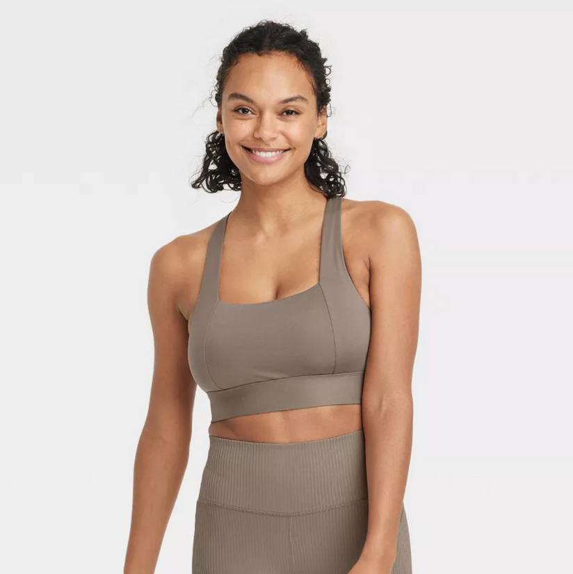 Are you holding down your big boobs during workouts for added support? Do  you know you don't have to? With a property fitted sports bra