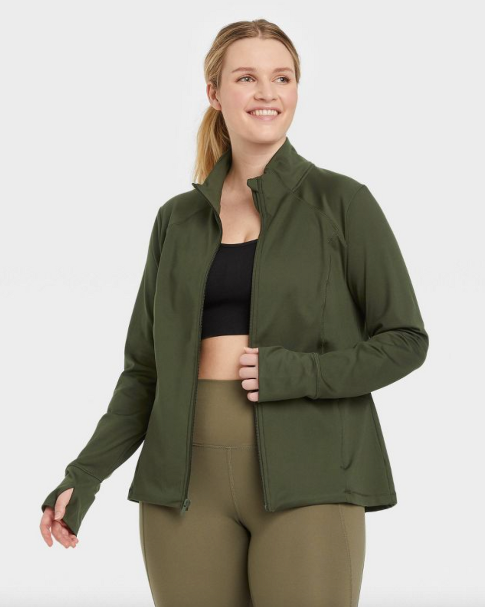 All in Motion Zip-Front Jacket