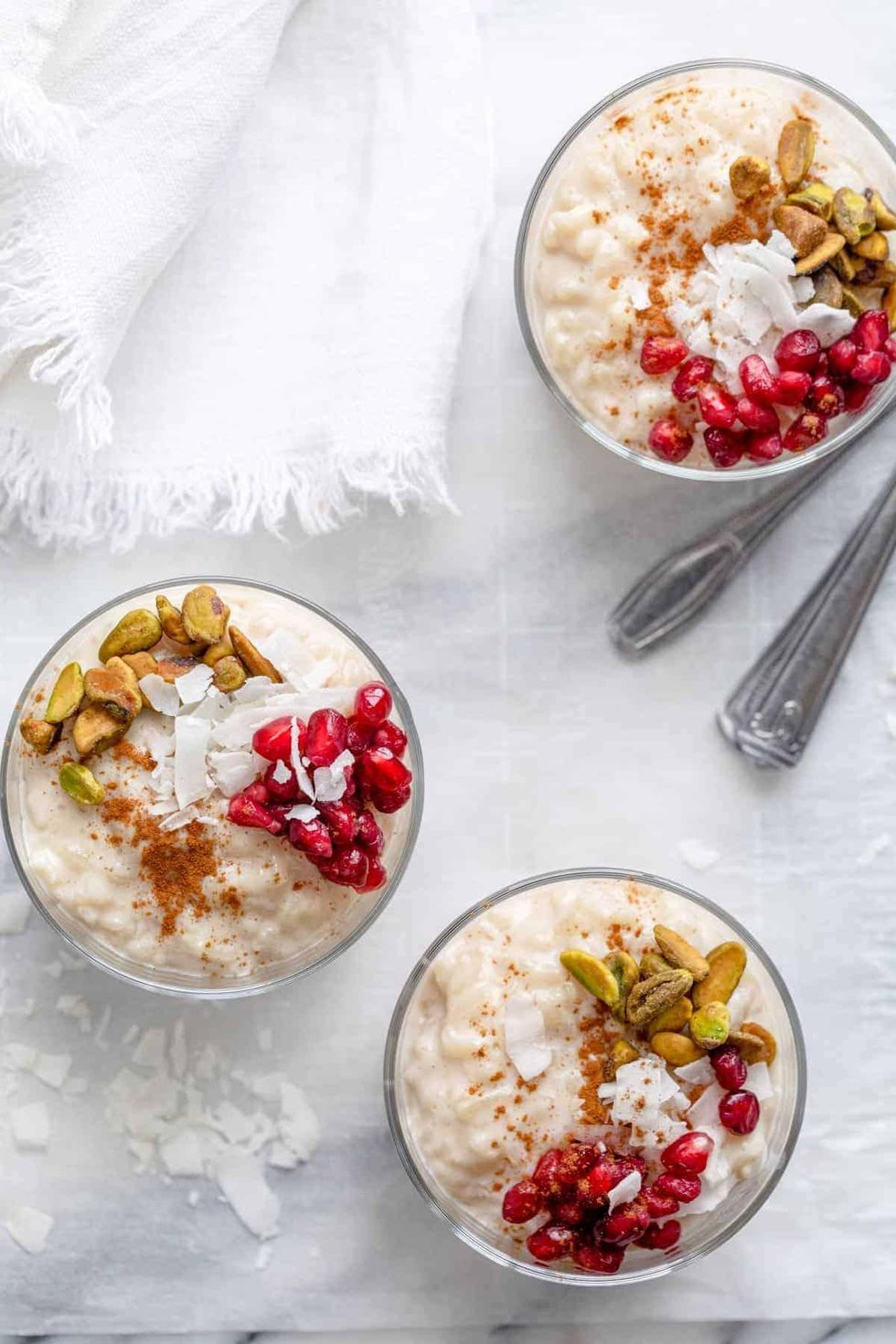 Almond Milk Rice Pudding