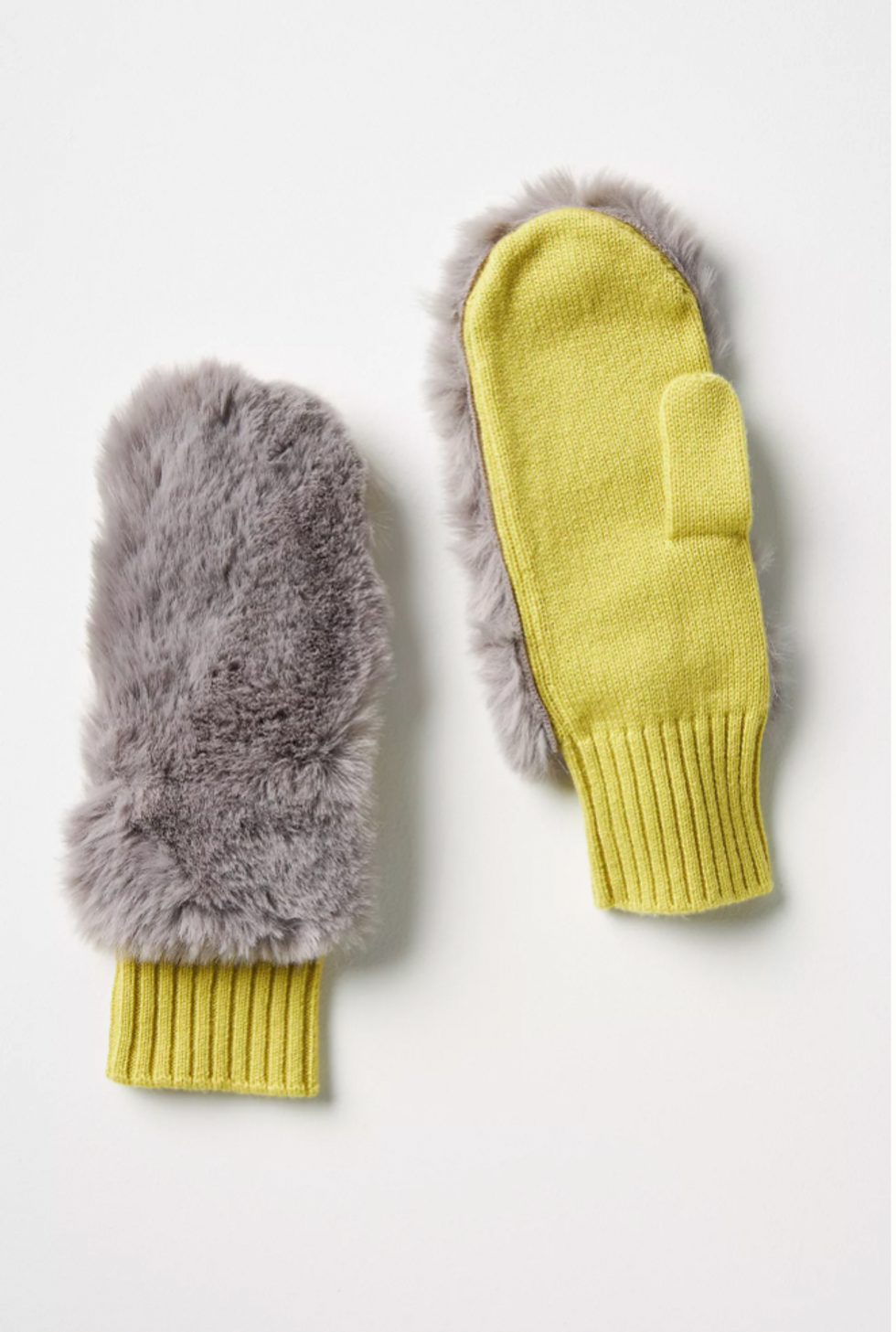 Amato Faux Fur Mittens