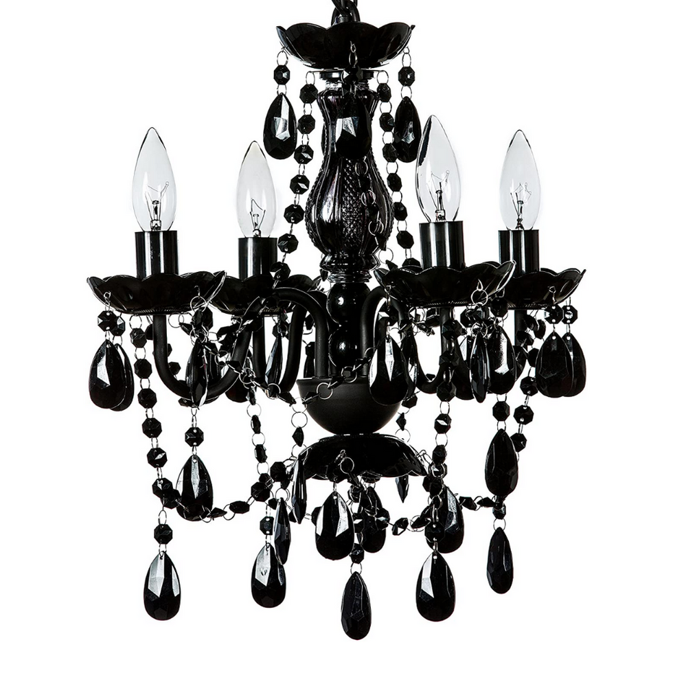 Amazon Black Crystal Chandelier