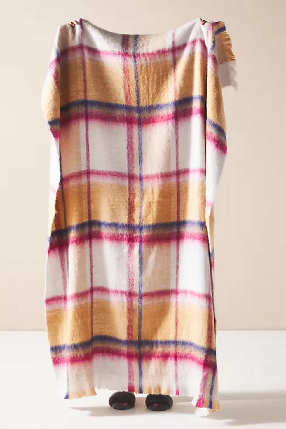 Anthropologie Bright Stripe Throw