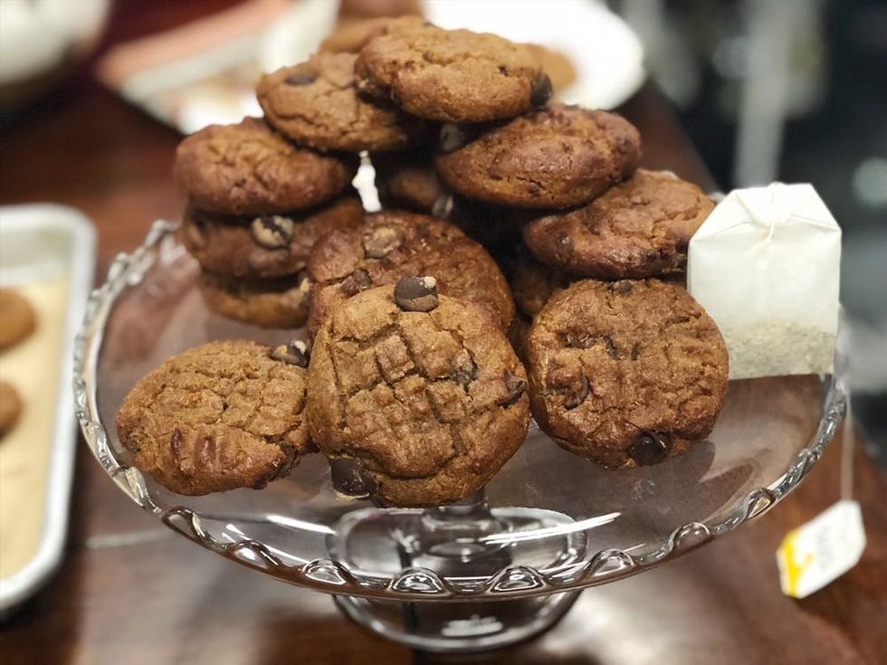 Anti-Anxiety Chocolate Chip + Chamomile Cookies