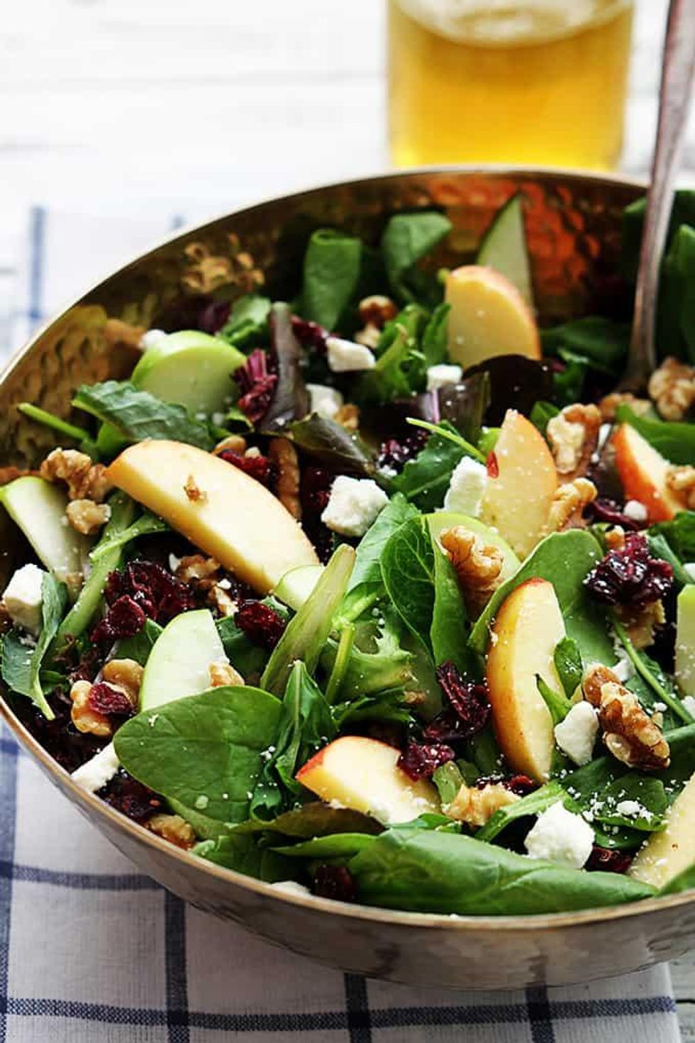 Apple Cranberry Walnut Salad