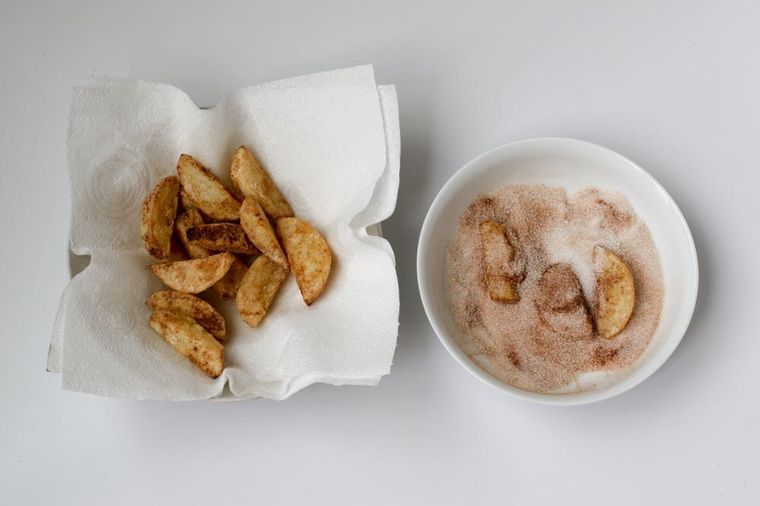 Apple Fries (with Caramel Dip)