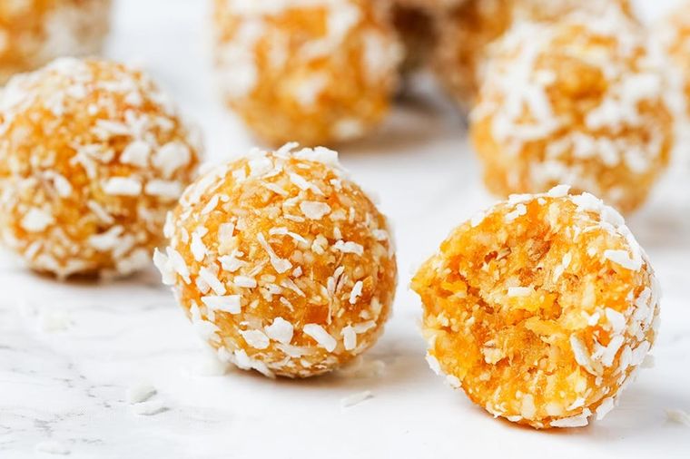 Apricot Protein Balls - One Clever Chef