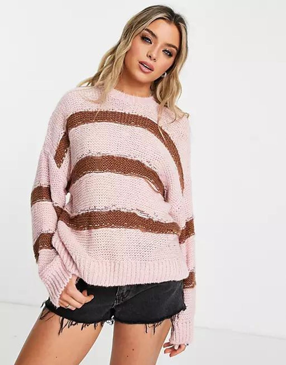 Asos Design Striped Sweater