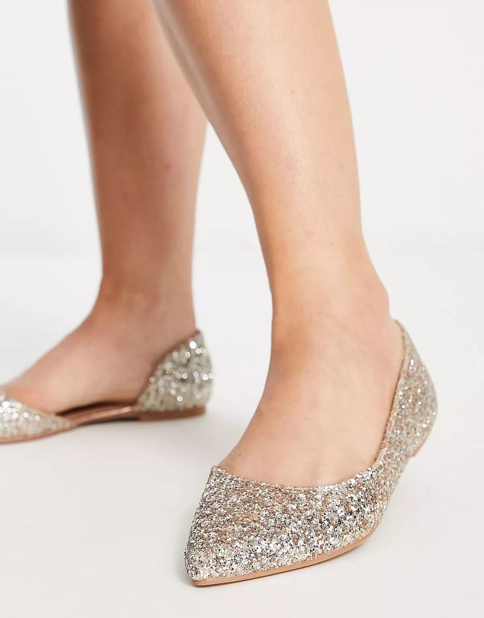 Asos Design Wide Fit Virtue D Orsay Pointed Ballet Flats ?id=33600564&width=980