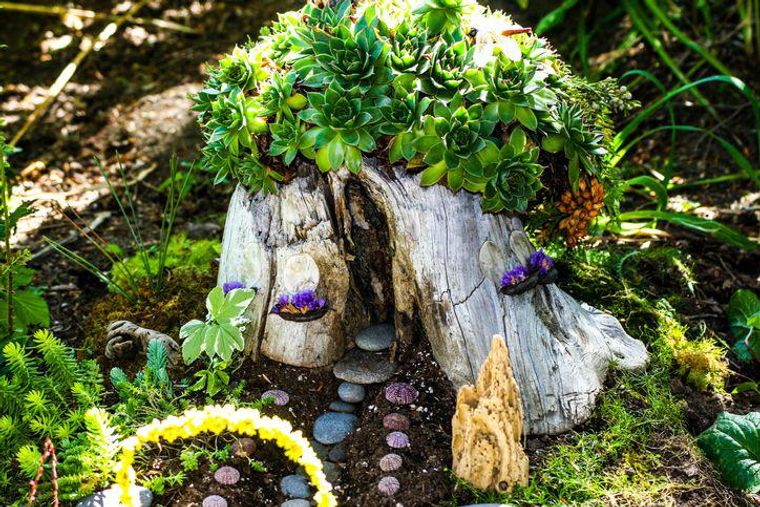 New Ideas for Your Magical Fairy Garden Bowl - #NeverDoneWithFun