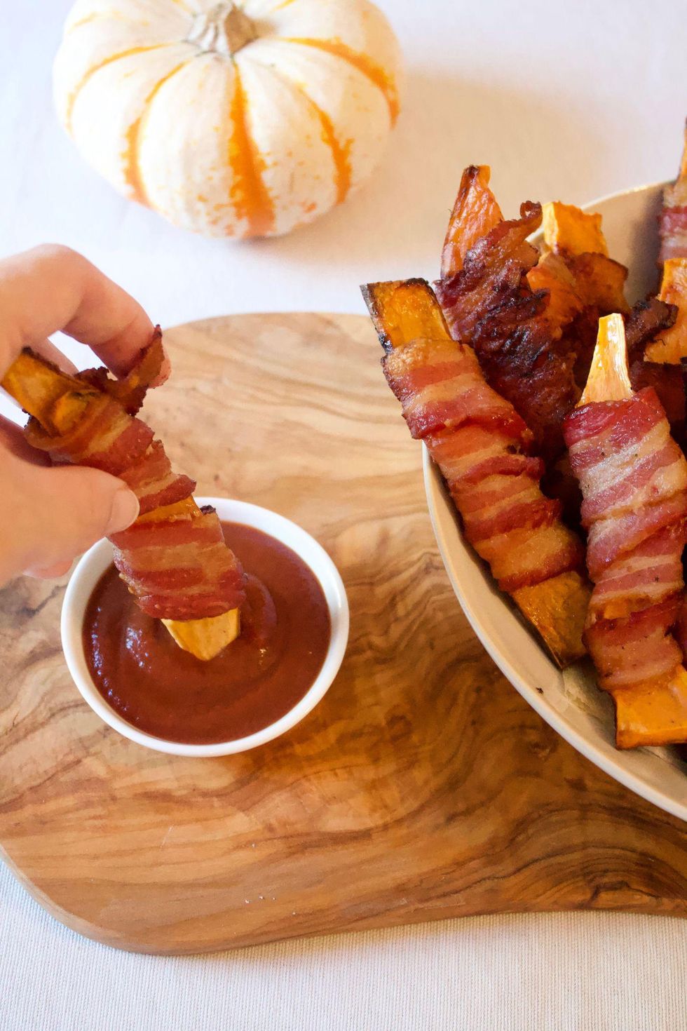 bacon-wrapped sweet potatoes thanksgiving recipes