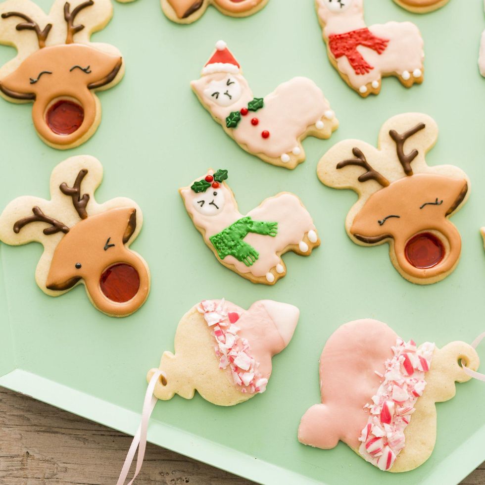 baking christmas sugar cookies