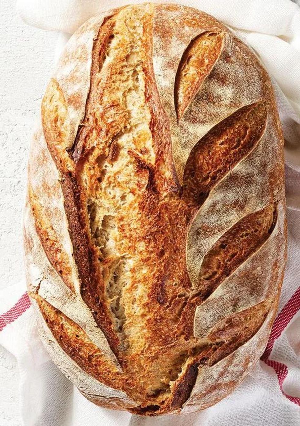 baking homemade Bread