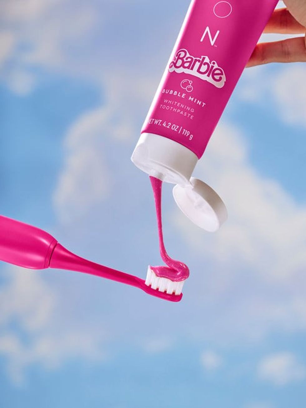 Barbie x Moon Bubble Mint Whitening Toothpaste