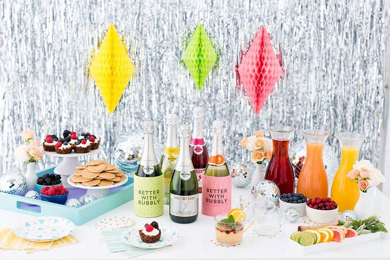 Create a DIY Mimosa Bar - Fashionable Hostess