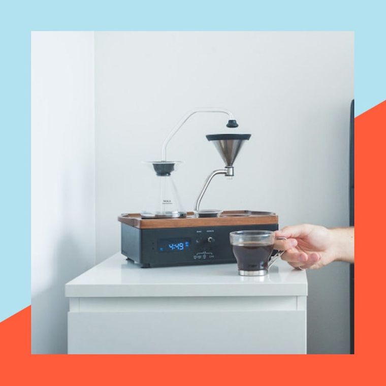 This Coffee Maker Alarm Clock Is Your Own Personal Barista