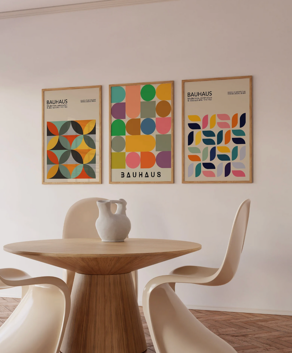 Bauhaus Movement 3 - Poster Wall Art