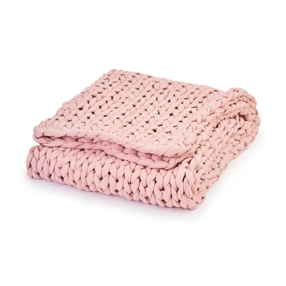 Bearaby Knit Organic Cotton Weighted Blanket