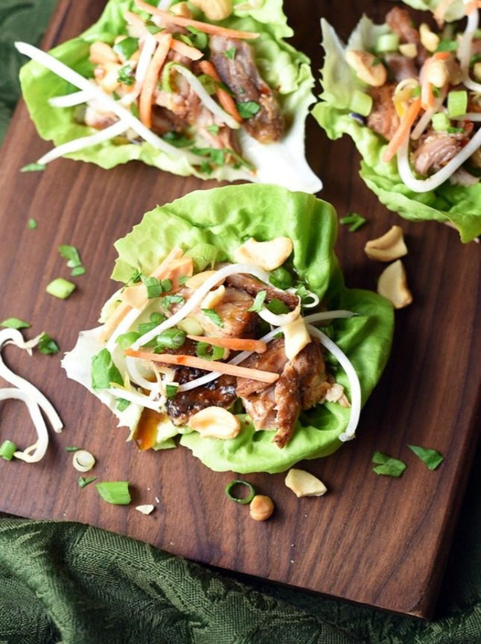 16 Lettuce Wrap Lunches for a Clean Slate in the New Year - Brit + Co