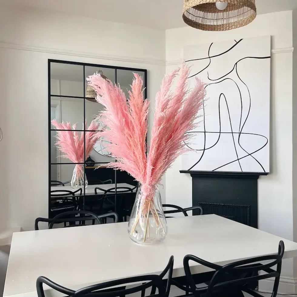 Brighten Your Space With The Prettiest Pampas Grass Decor - Brit + Co