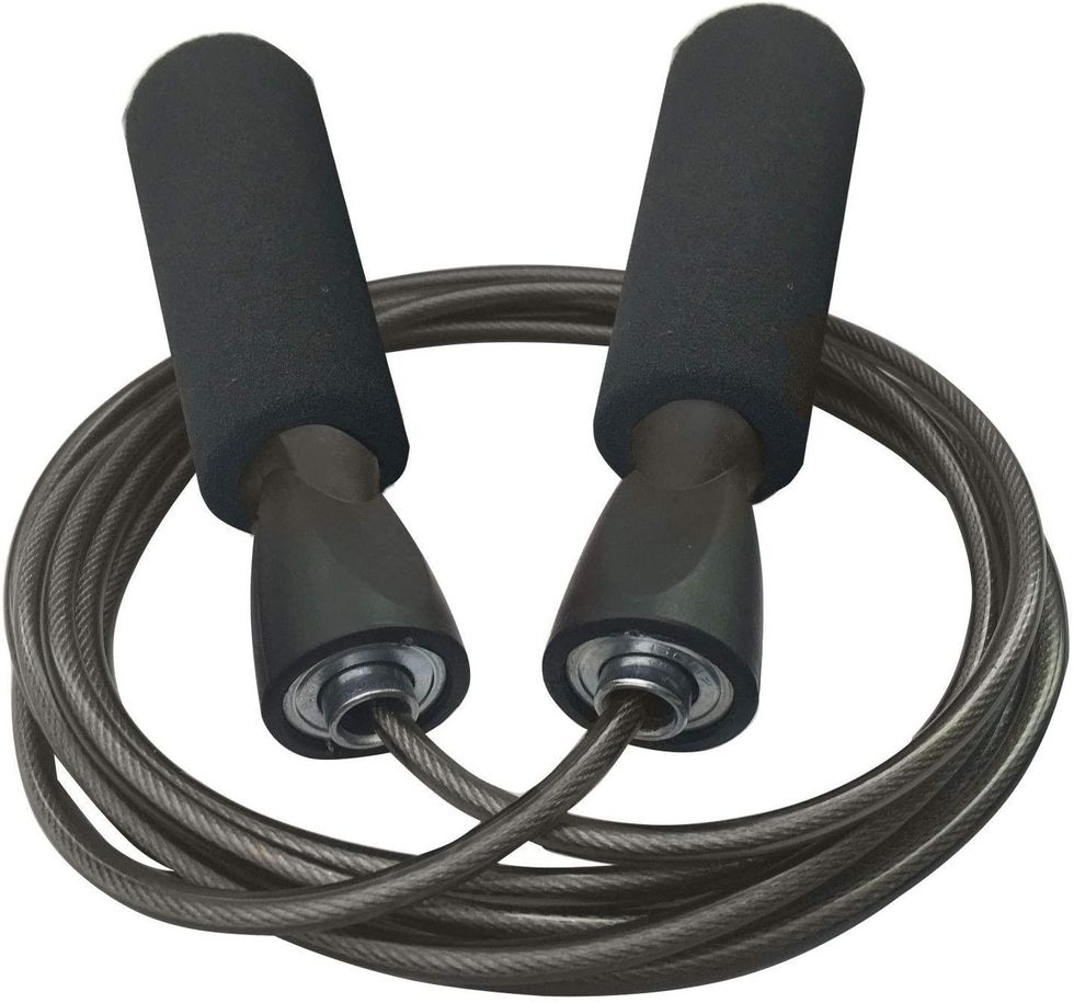 black jump rope