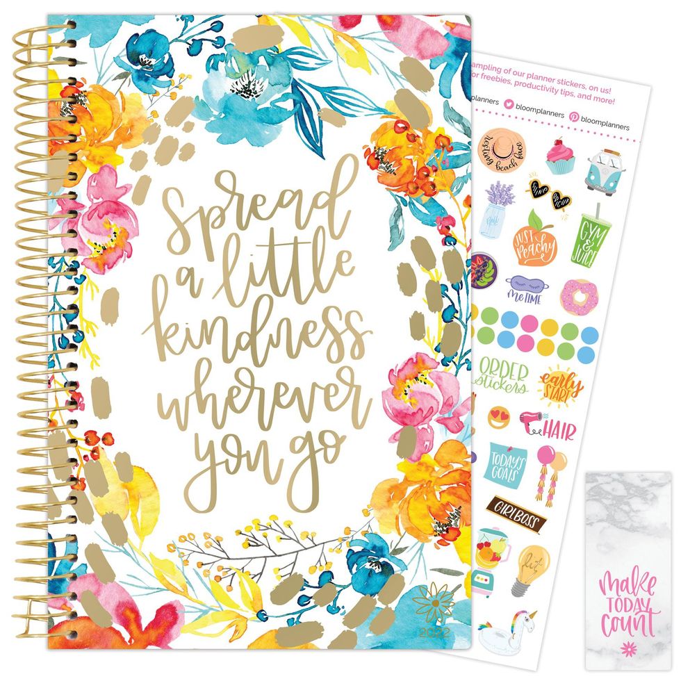 bloom Soft Cover Daily Planner & Calendar