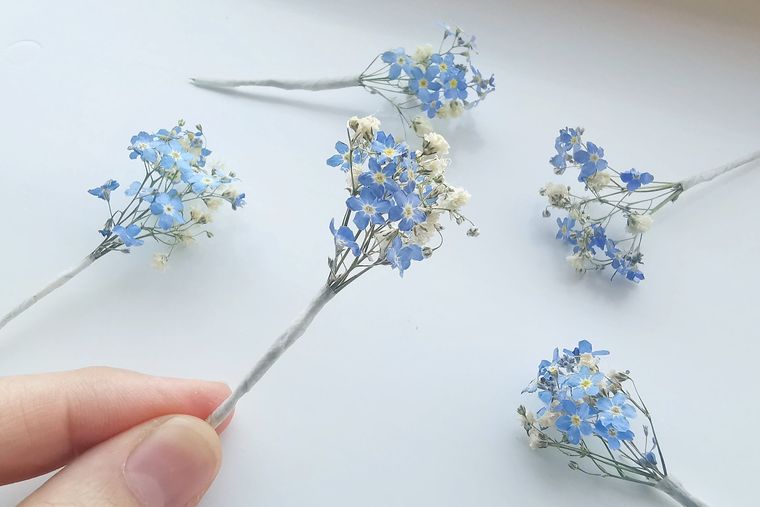 WILDFLOWER | Something blue hair pin