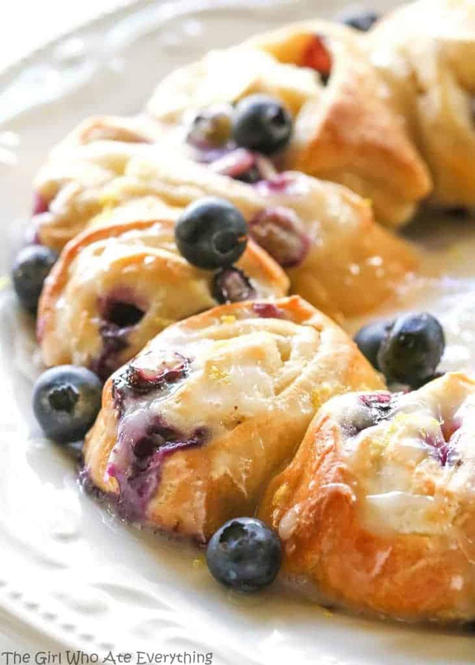 Blueberry Lemon Crescent Ring