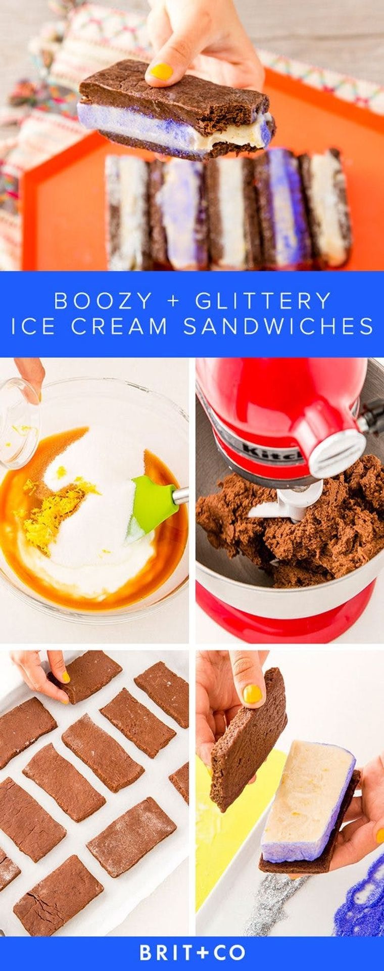 DIY Boozy Ice Cream Sandwich Making Kit - 12 Pack by Tipsy Scoop Boozy Ice  Cream | Goldbelly