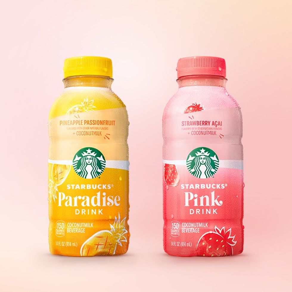 bottled refresher drinks