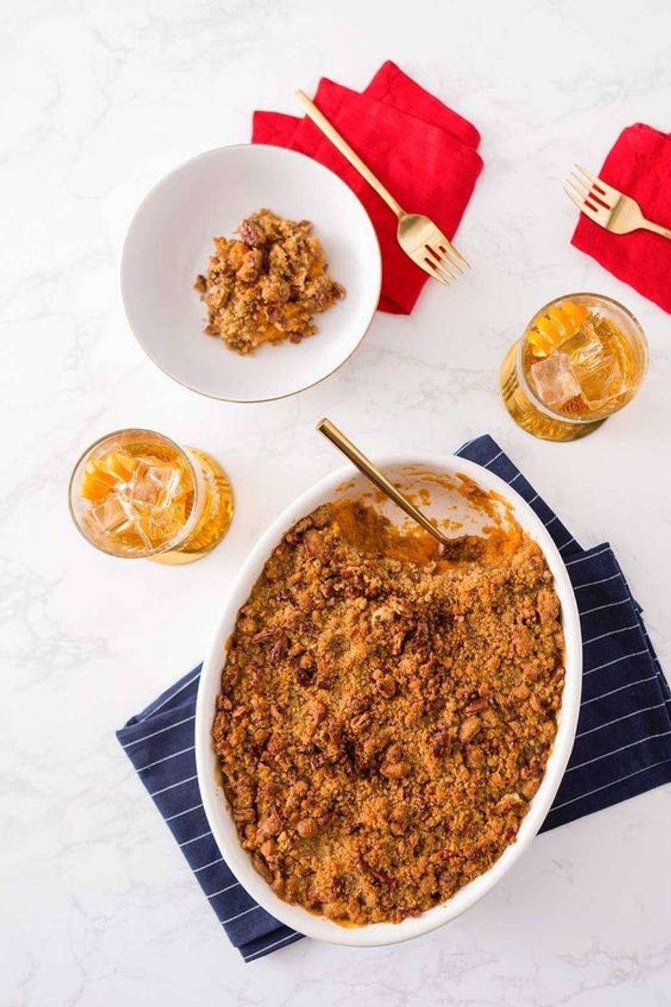 Bourbon Sweet Potato Casserole