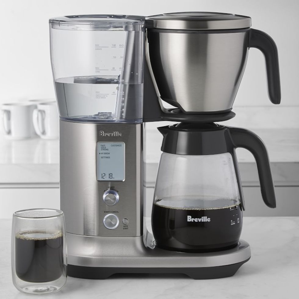 Breville Precision Brewer\u2122 12-Cup Drip Coffee Maker with Glass Carafe