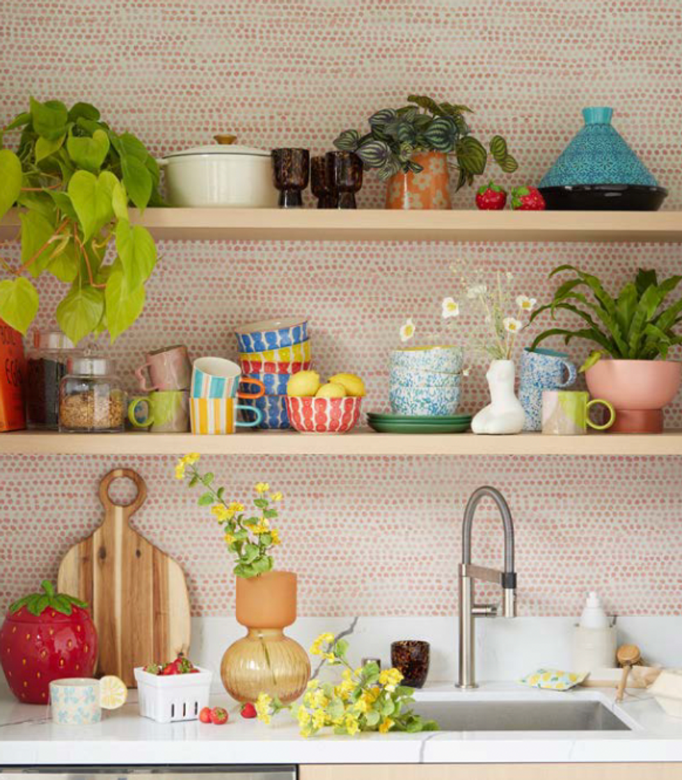 bright and airy kitchen