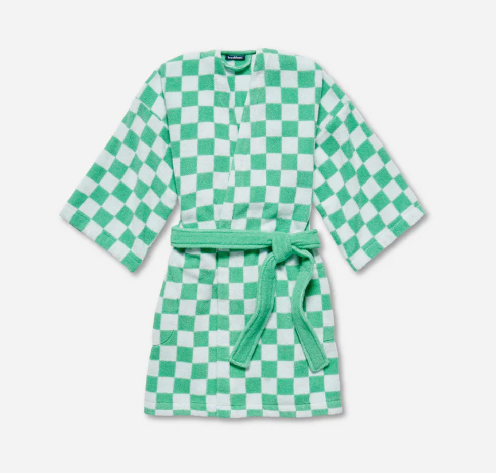 Brooklinen Checkerboard Robe