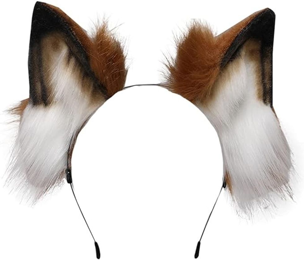 Brown Fox Ears Headband