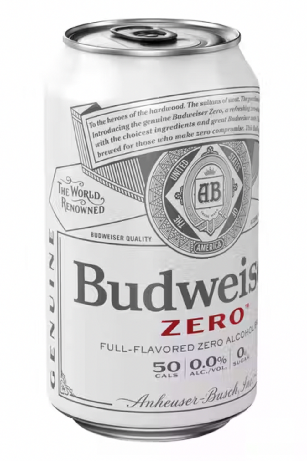 Budweiser Zero Full-Flavored Zero Alcohol Brew