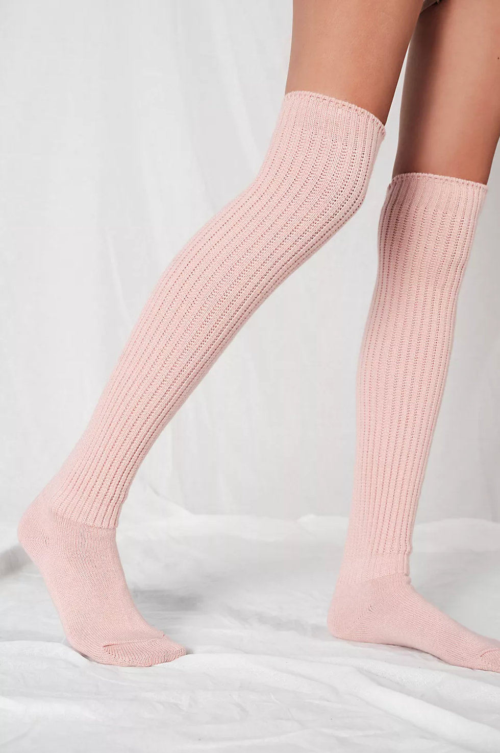 Bulky Knit Over-The-Knee Socks