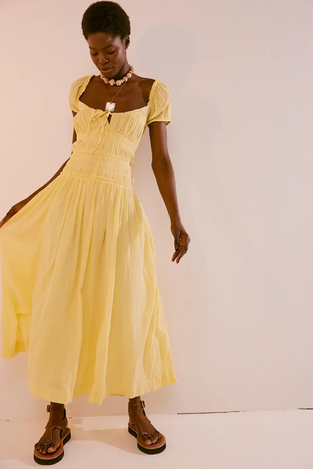 Butter shops yellow dress