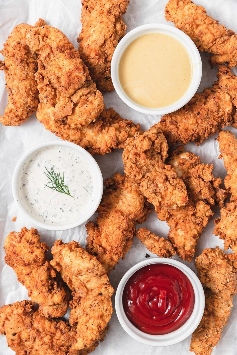 Fried Honey Butter Chicken Biscuits for your NFL football party