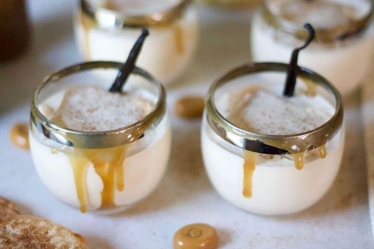 Salted Butterscotch Bourbon Eggnog - Gastronom Cocktails